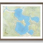 Crooked Lake, Gilkey Lake, and Bass Lake, Oconto County Wisconsin Preview 3