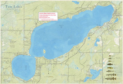 Twin Lakes, Vilas County, Wisconsin Preview 1