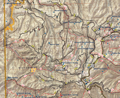Arizona GMU 27 North Half Poster Map Preview 1