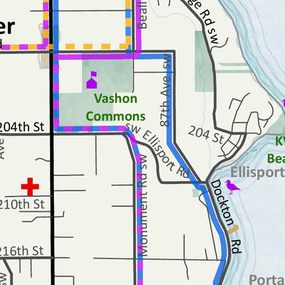 Vashon Island Bike Routes Preview 2