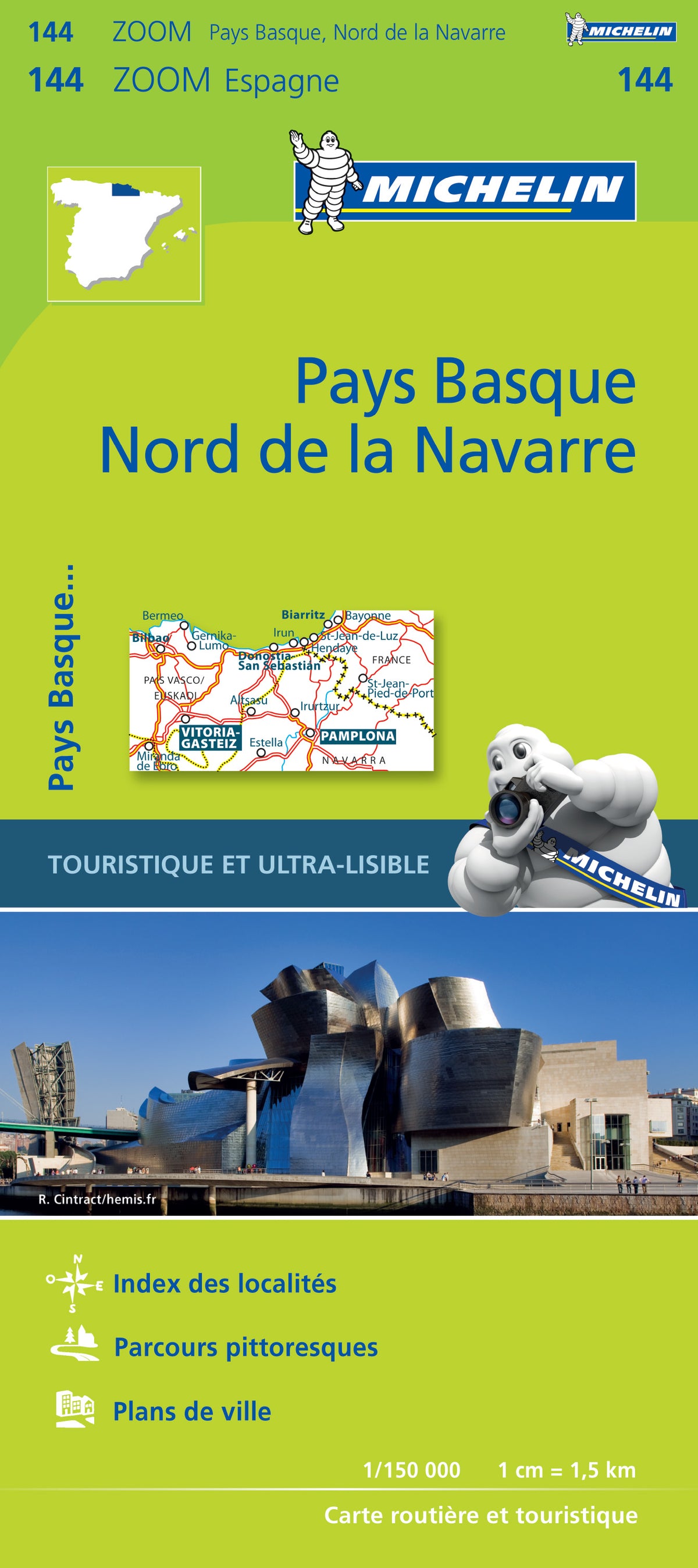 Côte Basque - Pyrénées Ouest Map by Michelin | Avenza Maps