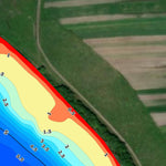 Сірче озеро (с. Добре, Камінь-Каширського району. Волинська область). Карта глибин Preview 3