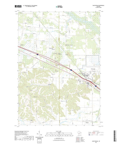 Camp Douglas, WI (2022, 24000-Scale) Preview 1