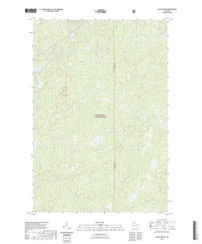 Clam Lake SW, WI (2022, 24000-Scale) Preview 1