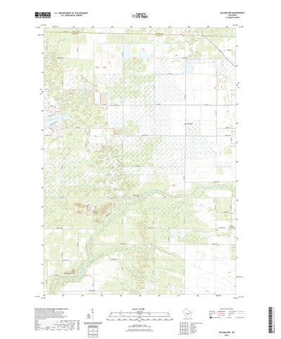 Coloma NW, WI (2022, 24000-Scale) Preview 1
