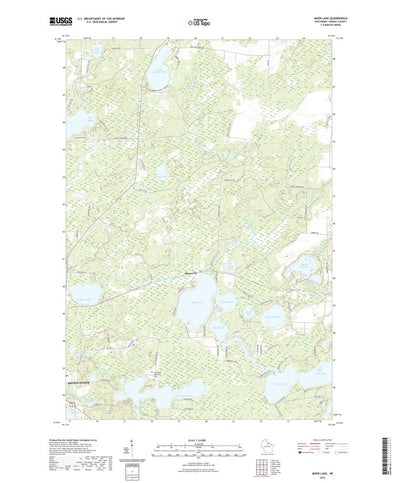 Moen Lake, WI (2022, 24000-Scale) Preview 1