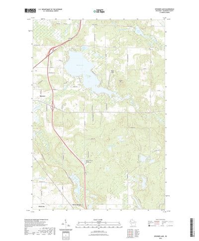 Spooner Lake, WI (2022, 24000-Scale) Preview 1
