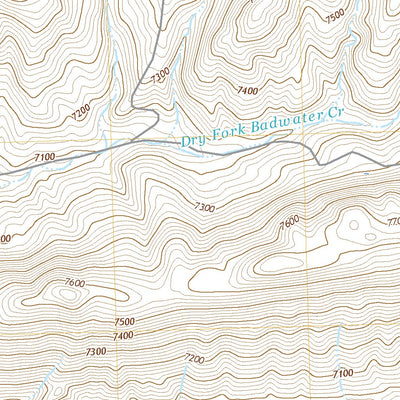 Badwater SE, WY (2021, 24000-Scale) Preview 2