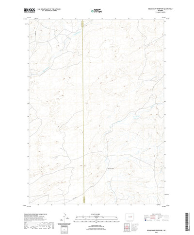 Beauchamp Reservoir, WY (2021, 24000-Scale) Preview 1