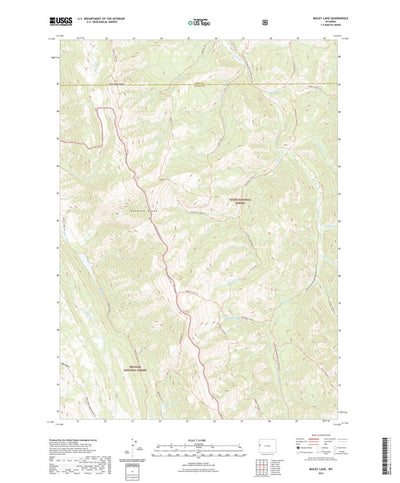 Bailey Lake, WY (2021, 24000-Scale) Preview 1