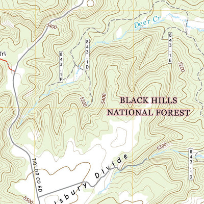 Black Hills, WY (2021, 24000-Scale) Preview 2