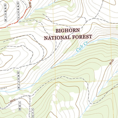 Boyd Ridge, WY (2021, 24000-Scale) Preview 2