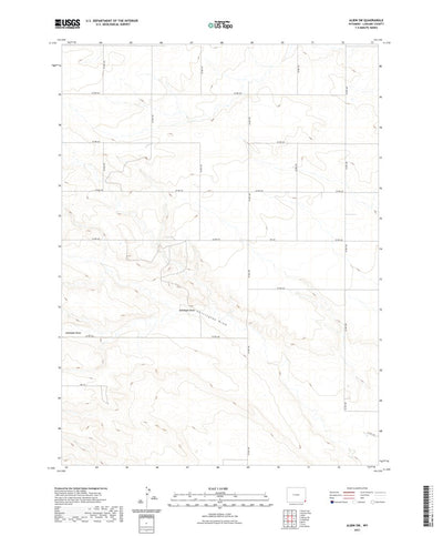 Albin SW, WY (2021, 24000-Scale) Preview 1