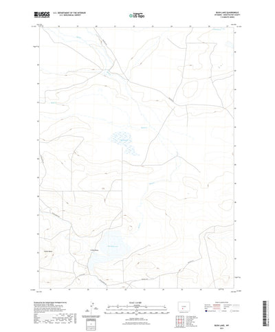 Bush Lake, WY (2021, 24000-Scale) Preview 1