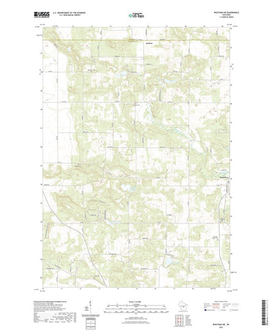 Wautoma NE, WI (2022, 24000-Scale) Preview 1