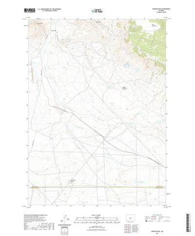 Crooks Peak, WY (2021, 24000-Scale) Preview 1