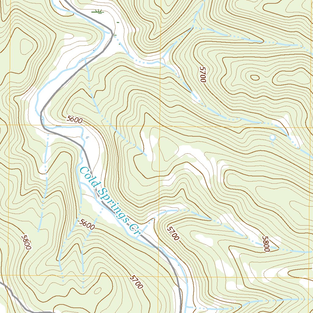 Dry Draw, WY (2021, 24000-Scale) Map by United States Geological Survey ...