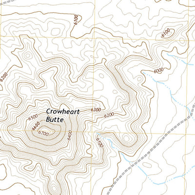 Crowheart Butte, WY (2021, 24000-Scale) Preview 3