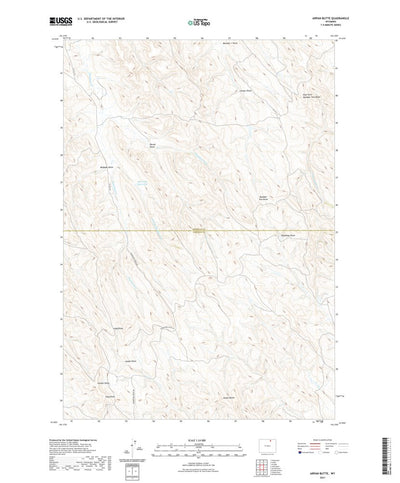 Arpan Butte, WY (2021, 24000-Scale) Preview 1