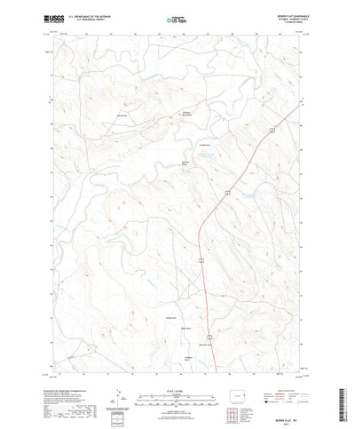 Bowen Flat, WY (2021, 24000-Scale) Preview 1