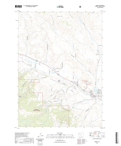 Dubois, WY (2021, 24000-Scale) Preview 1