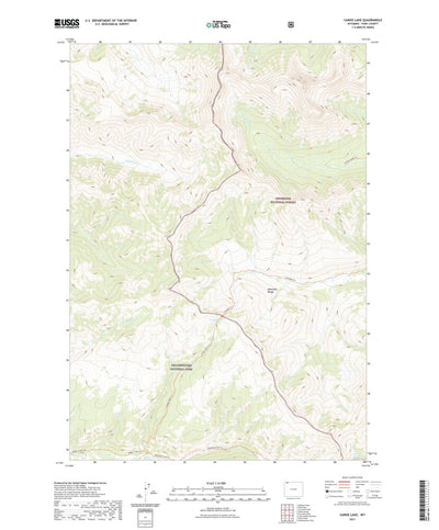 Canoe Lake, WY (2021, 24000-Scale) Preview 1