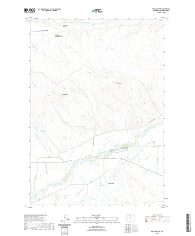 Gould Butte, WY (2021, 24000-Scale) Preview 1