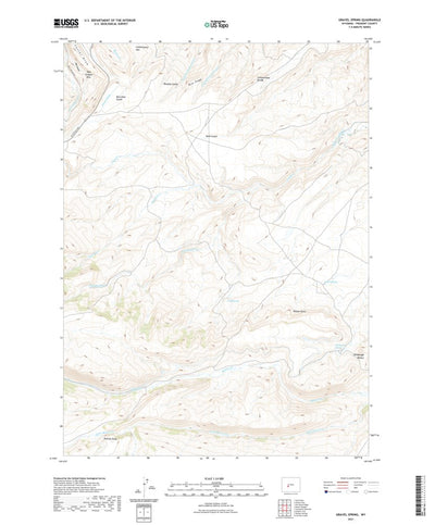 Gravel Spring, WY (2021, 24000-Scale) Preview 1