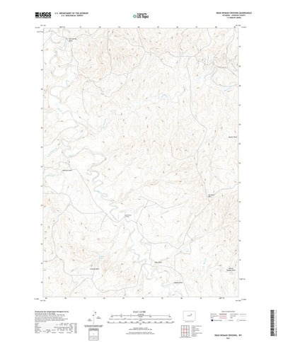 Dead Woman Crossing, WY (2021, 24000-Scale) Preview 1
