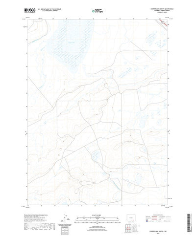 Cooper Lake South, WY (2021, 24000-Scale) Preview 1