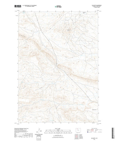 Elk Butte, WY (2021, 24000-Scale) Preview 1