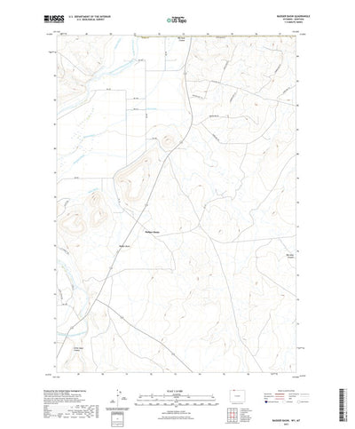 Badger Basin, WY (2021, 24000-Scale) Preview 1