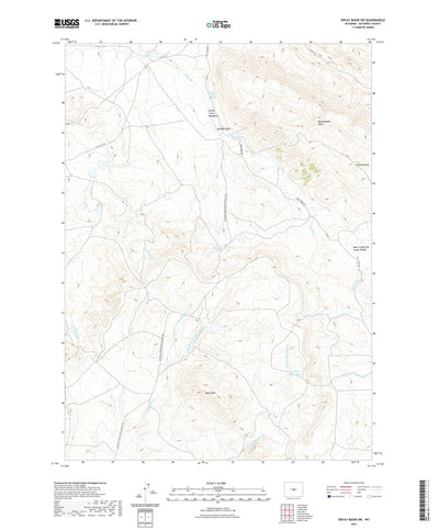Ervay Basin SW, WY (2021, 24000-Scale) Preview 1
