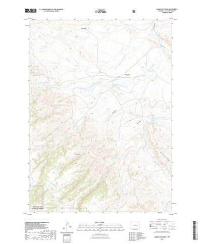 Maneater Creek, WY (2021, 24000-Scale) Preview 1