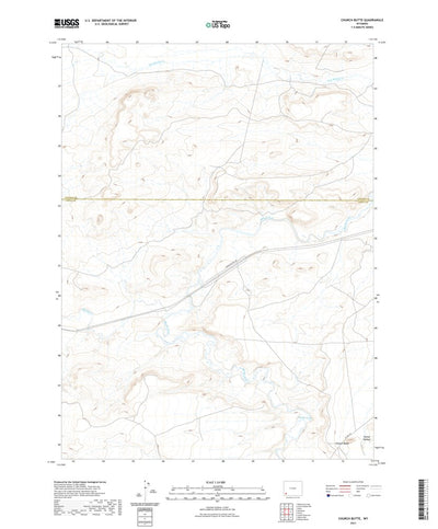 Church Butte, WY (2021, 24000-Scale) Preview 1