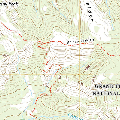 Hominy Peak, WY (2021, 24000-Scale) Preview 3