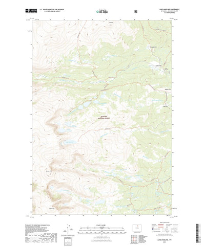 Lake Angeline, WY (2021, 24000-Scale) Preview 1