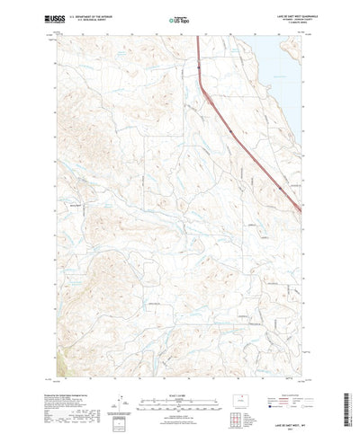 Lake De Smet West, WY (2021, 24000-Scale) Preview 1