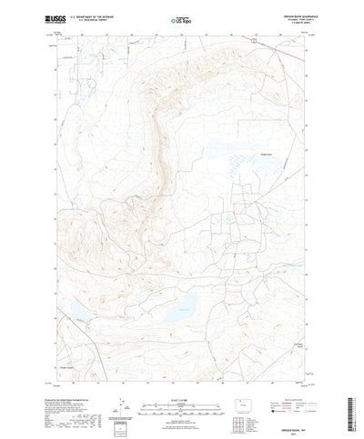 Oregon Basin, WY (2021, 24000-Scale) Preview 1