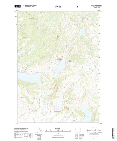 Fayette Lake, WY (2021, 24000-Scale) Preview 1