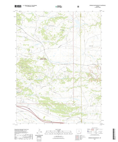 Sherman Mountains East, WY (2021, 24000-Scale) Preview 1