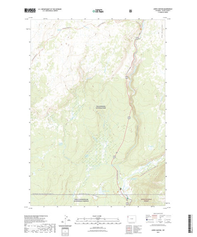 Lewis Canyon, WY (2021, 24000-Scale) Preview 1