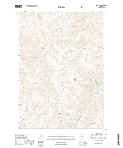 Francs Peak, WY (2021, 24000-Scale) Preview 1