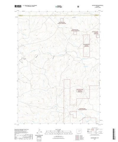 Macken Draw, WY (2021, 24000-Scale) Preview 1