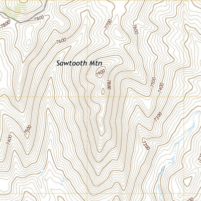 Sawtooth Mountain, WY (2021, 24000-Scale) Preview 3