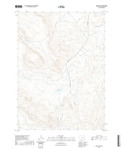 Poison Lake, WY (2021, 24000-Scale) Preview 1