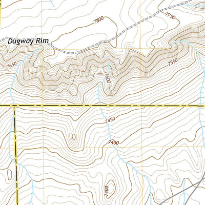 Dugway Rim, WY (2021, 24000-Scale) Preview 2