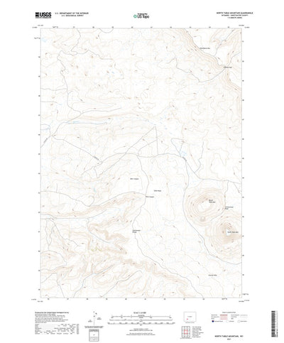 North Table Mountain, WY (2021, 24000-Scale) Preview 1