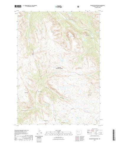 Squaretop Mountain, WY (2021, 24000-Scale) Preview 1