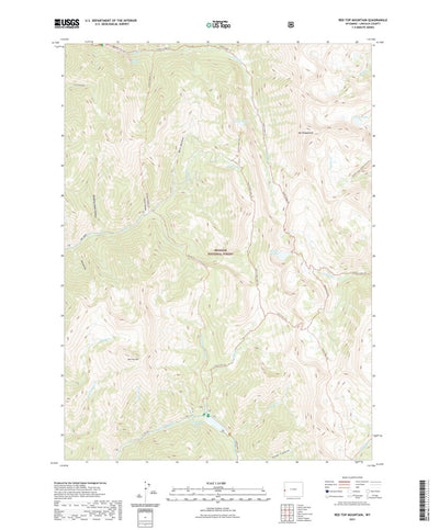 Red Top Mountain, WY (2021, 24000-Scale) Preview 1